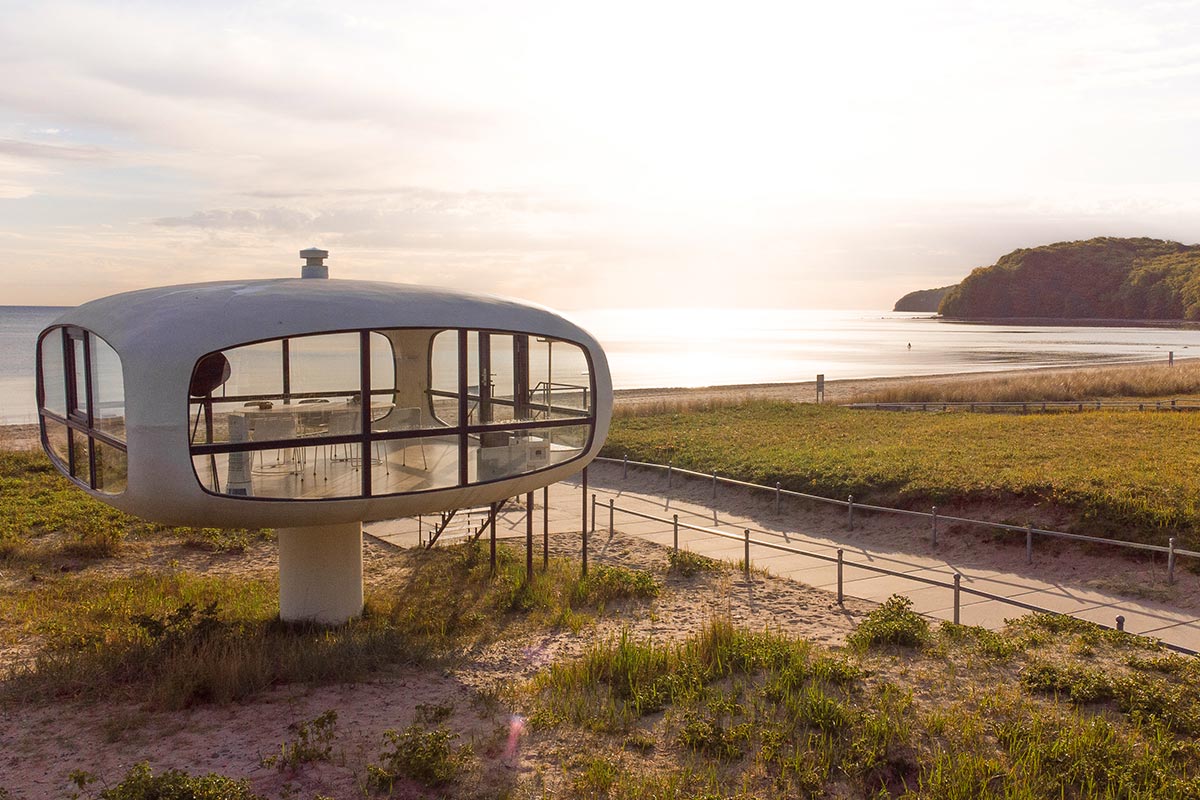Müther Tower in Binz – symbol of innovation and part of the Arkona Strandhotel’s sustainability efforts